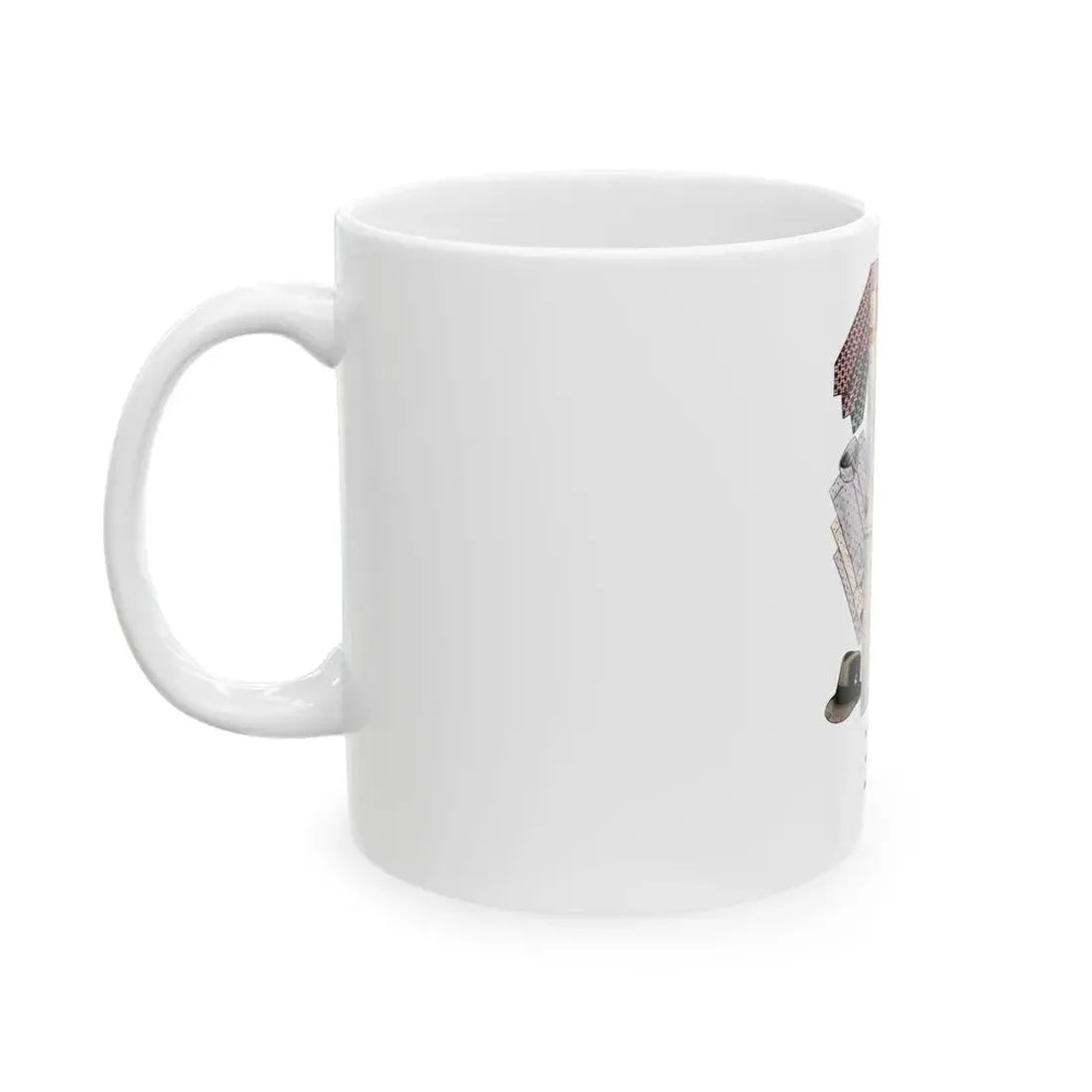 Esquire Fashion Illustration, Autumn 1933 (8) - White Coffee Mug - Go Mug Yourself