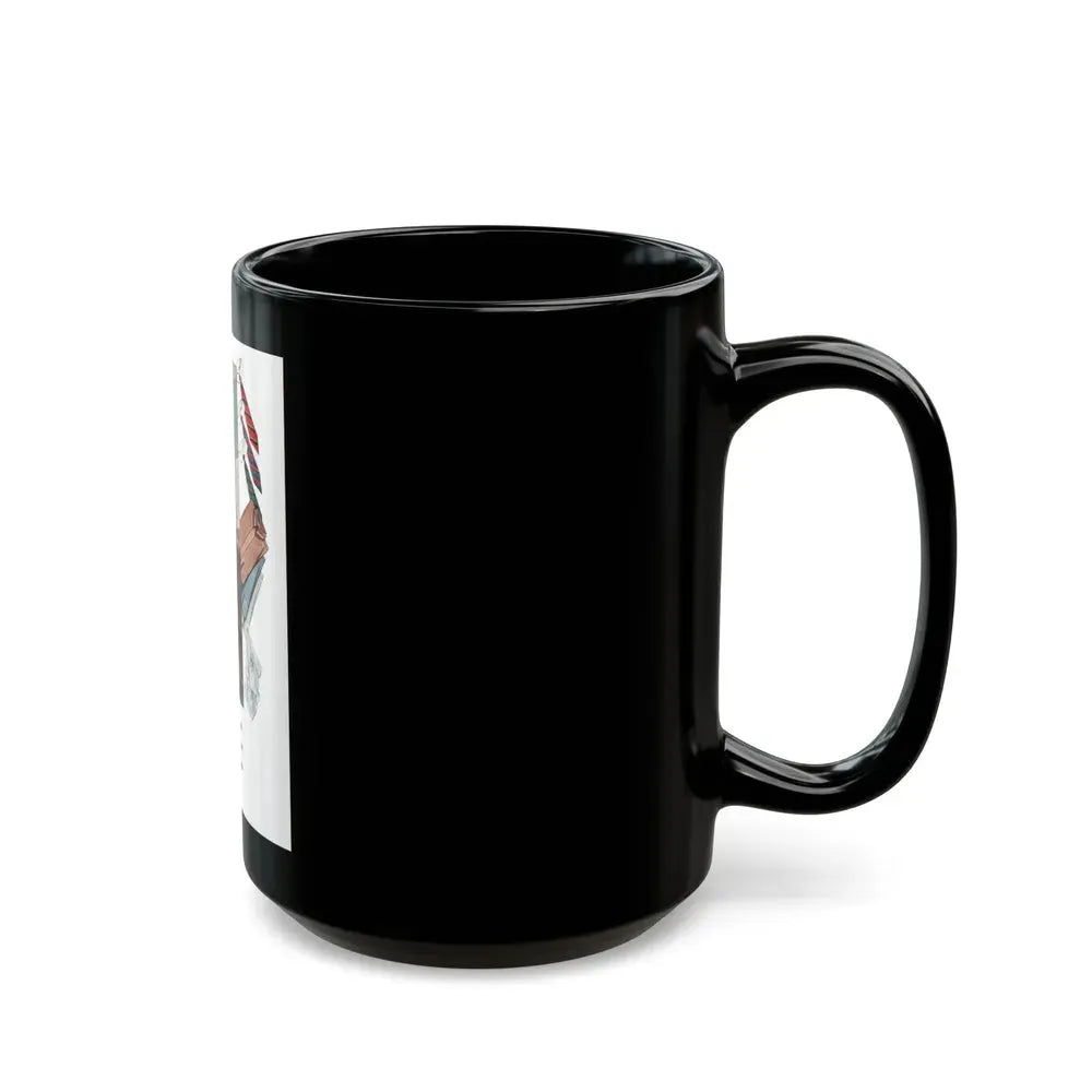 Esquire Fashion Illustration, Autumn 1933 (9) - Black Coffee Mug - Go Mug Yourself