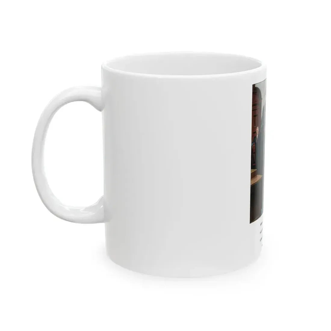 Esquire Fashion Illustration, Autumn 1933 (9) - White Coffee Mug - Go Mug Yourself