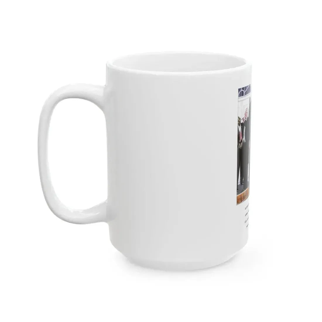 Esquire Fashion Illustration, January 1934 (3) - White Coffee Mug - Go Mug Yourself