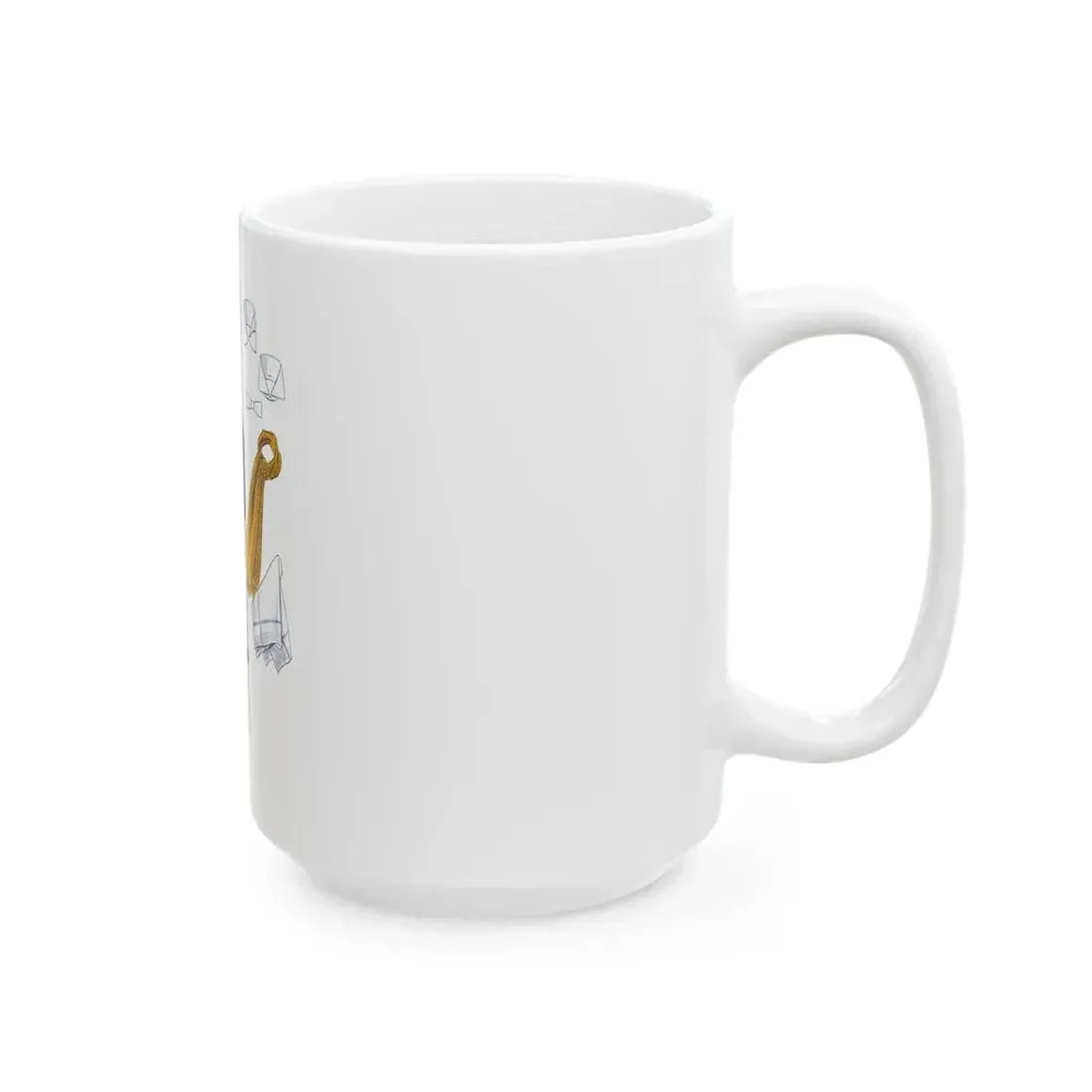 Esquire Fashion Illustration, January 1934 (3) - White Coffee Mug - Go Mug Yourself