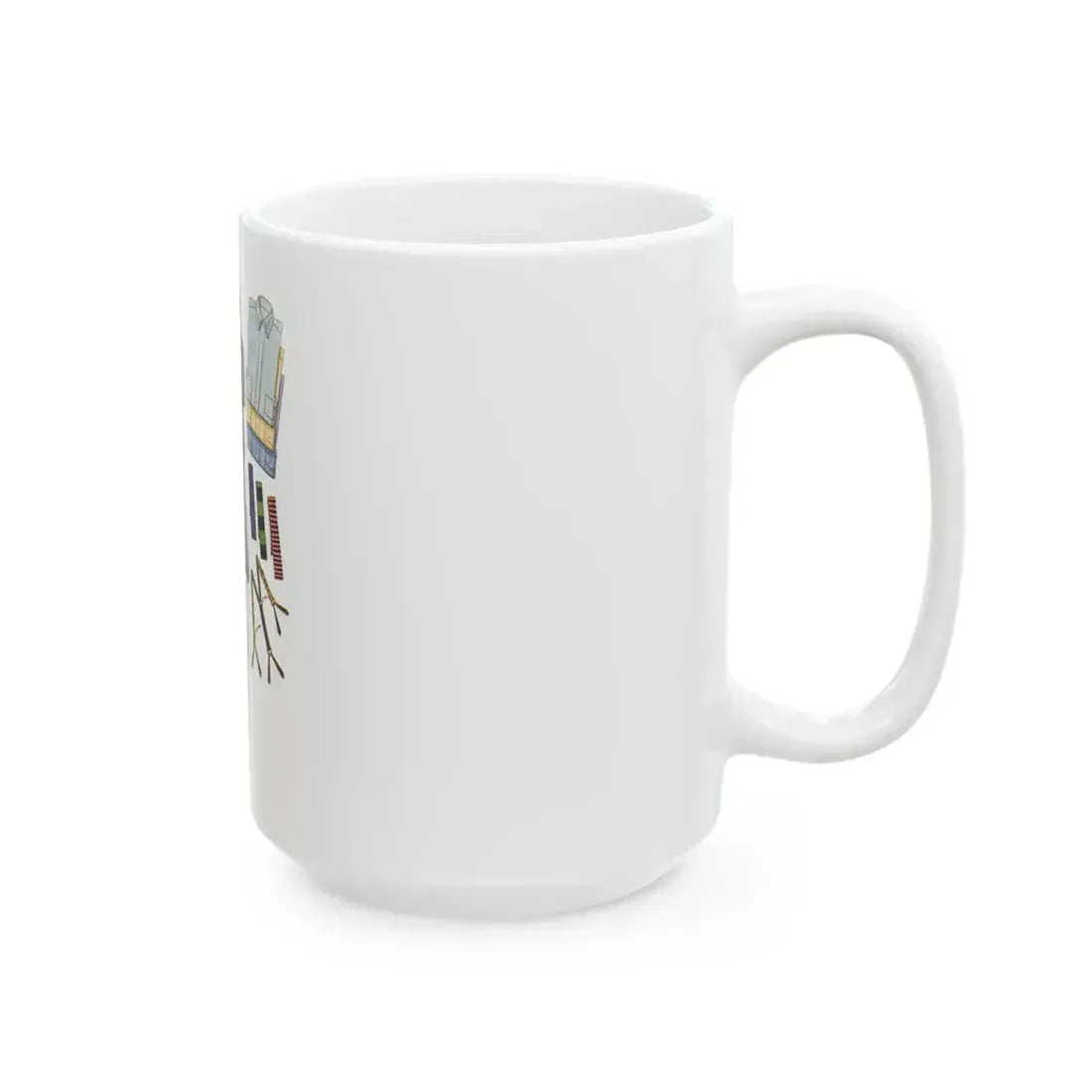 Esquire Fashion Illustration, January 1934 (5) - White Coffee Mug - Go Mug Yourself