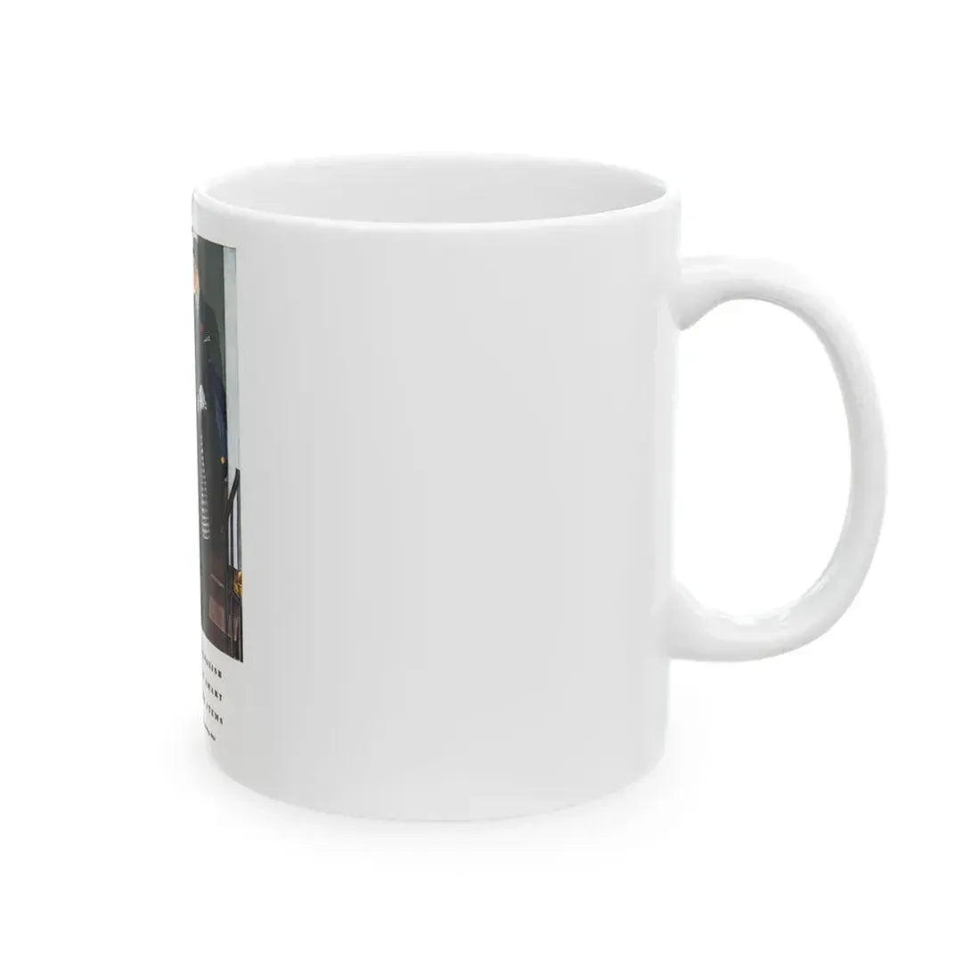 Esquire Fashion Illustration, January 1934 (8) - White Coffee Mug - Go Mug Yourself