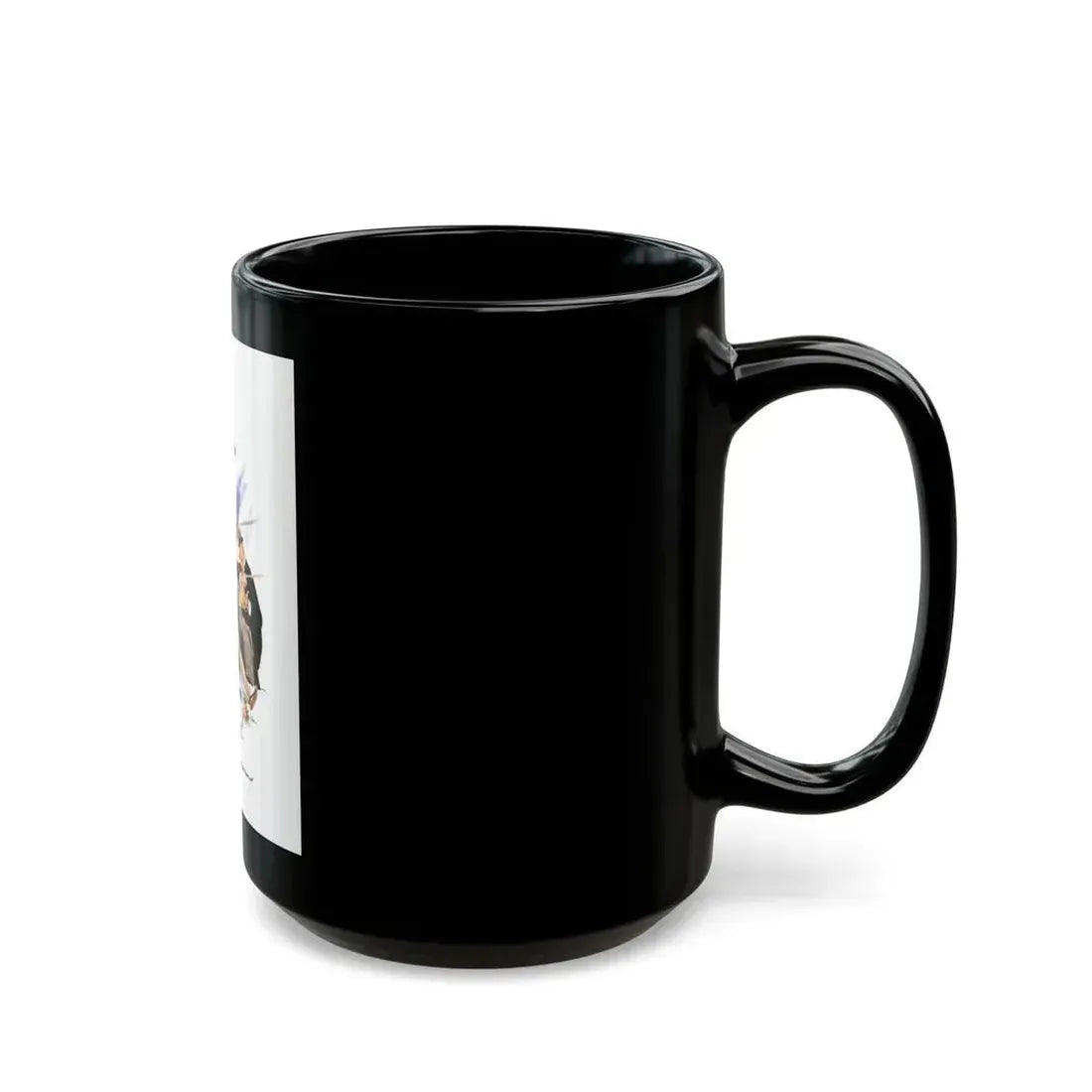 Esquire Illustration, January 1934 - Black Coffee Mug - Go Mug Yourself