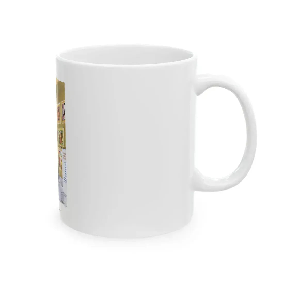 Esquire Illustration, January 1934 (p. 110) - White Coffee Mug - Go Mug Yourself