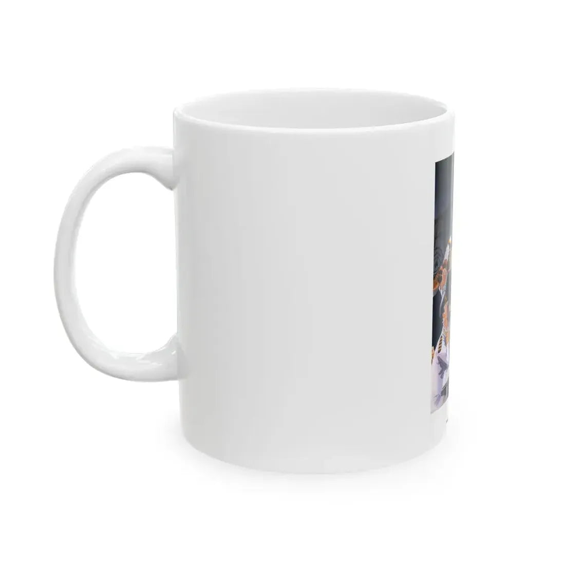 Esquire Illustration, January 1934 (p. 133) - White Coffee Mug - Go Mug Yourself