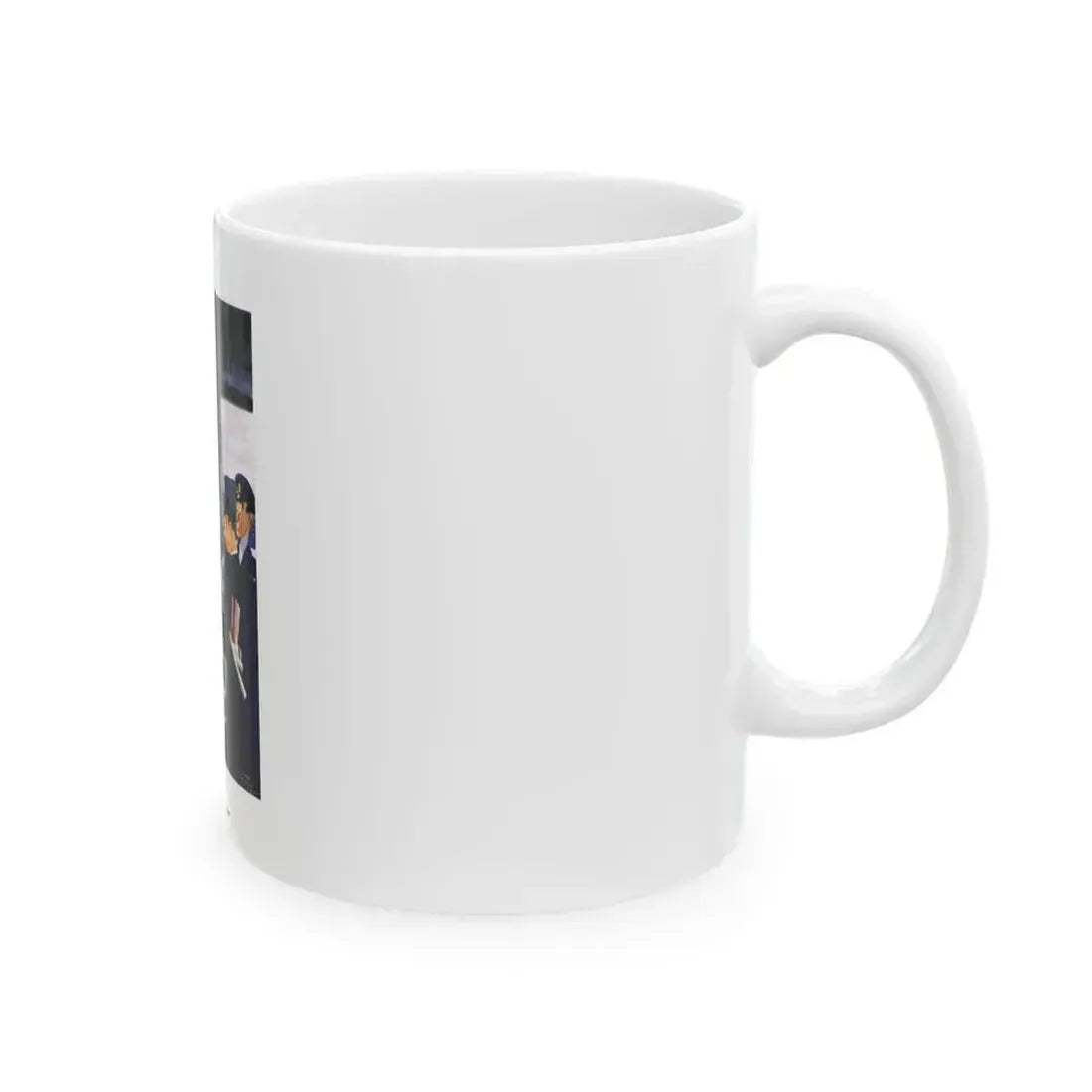 Esquire Illustration, January 1934 (p. 133) - White Coffee Mug - Go Mug Yourself