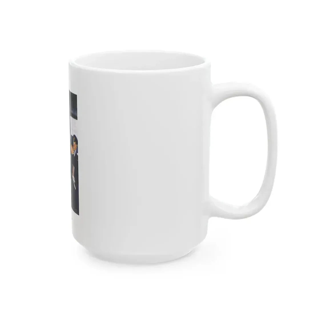 Esquire Illustration, January 1934 (p. 133) - White Coffee Mug - Go Mug Yourself