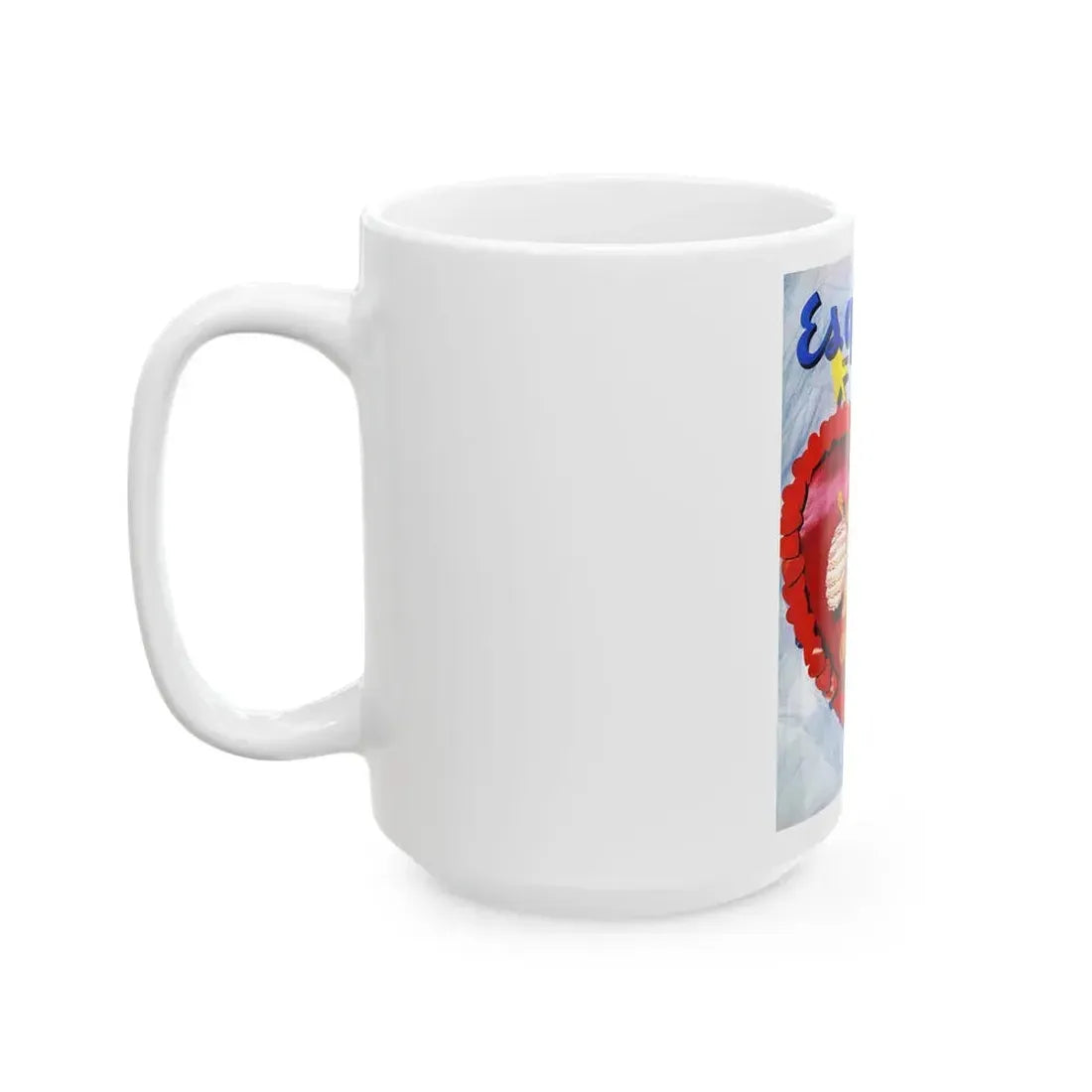 Esquire magazine cover, February 1950 - White Coffee Mug - Go Mug Yourself