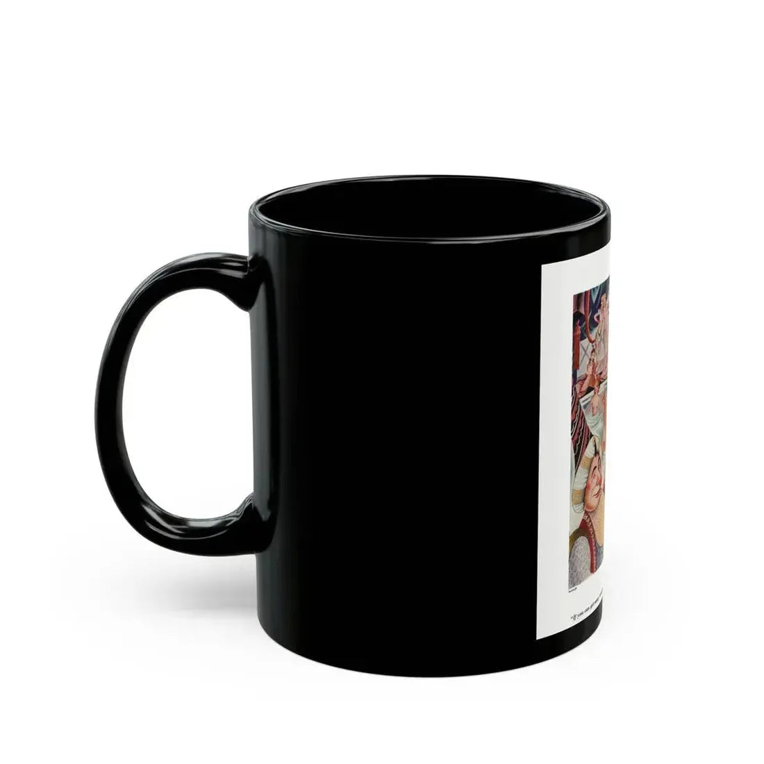 Esquire magazine illustration, 1933-Autumn - Black Coffee Mug - Go Mug Yourself