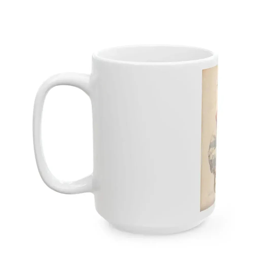 Esquire P08 Mar - White Coffee Mug - Go Mug Yourself