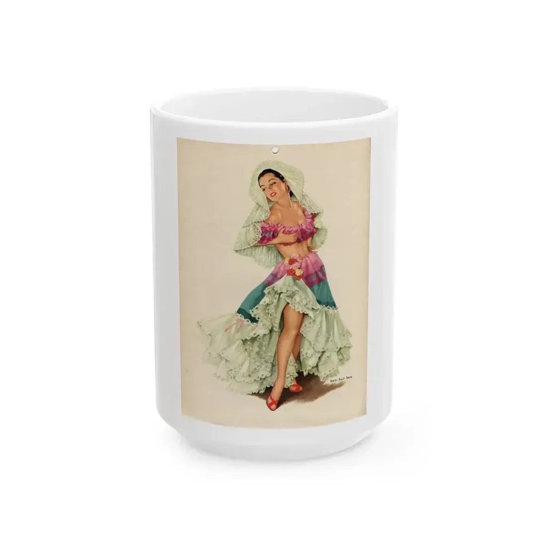 Esquire P20 Sep - White Coffee Mug 15oz - Go Mug Yourself