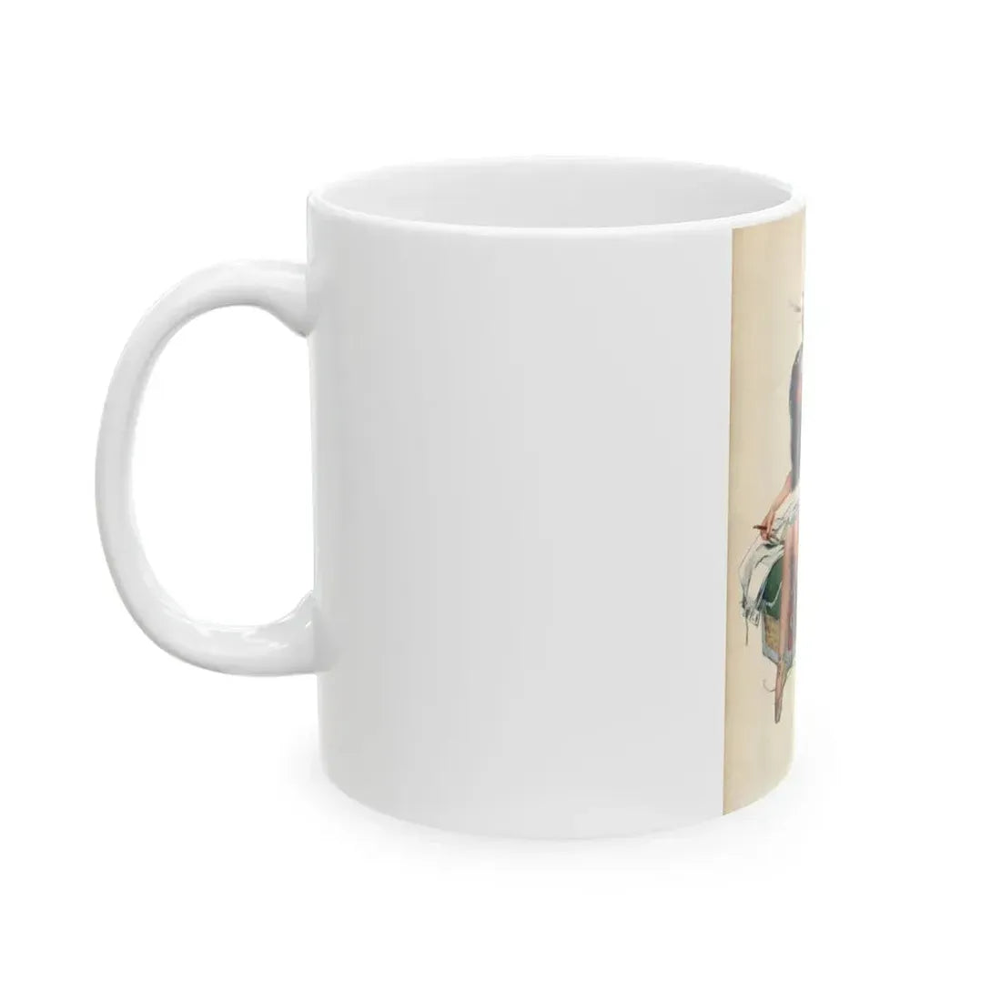 Esquire P26 Dec - White Coffee Mug - Go Mug Yourself