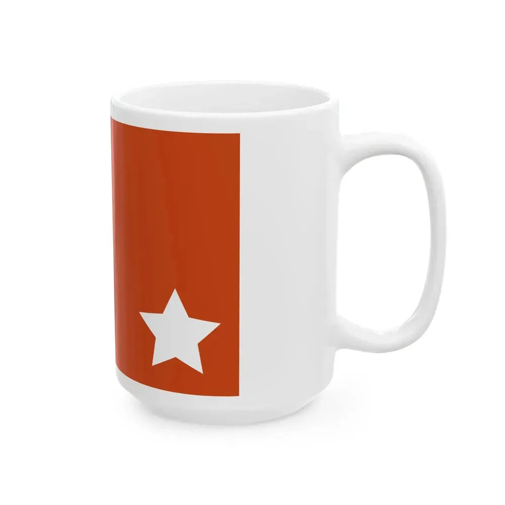 Essad Pashas flag (Albania) White Coffee Mug - Go Mug Yourself