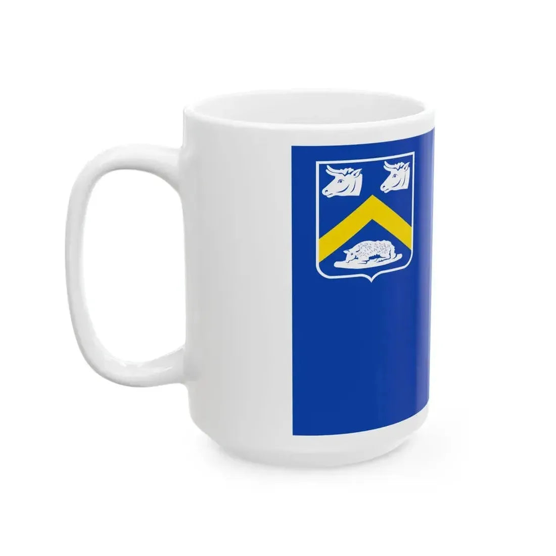 Essen B vlag (Belgium) White Coffee Mug - Go Mug Yourself