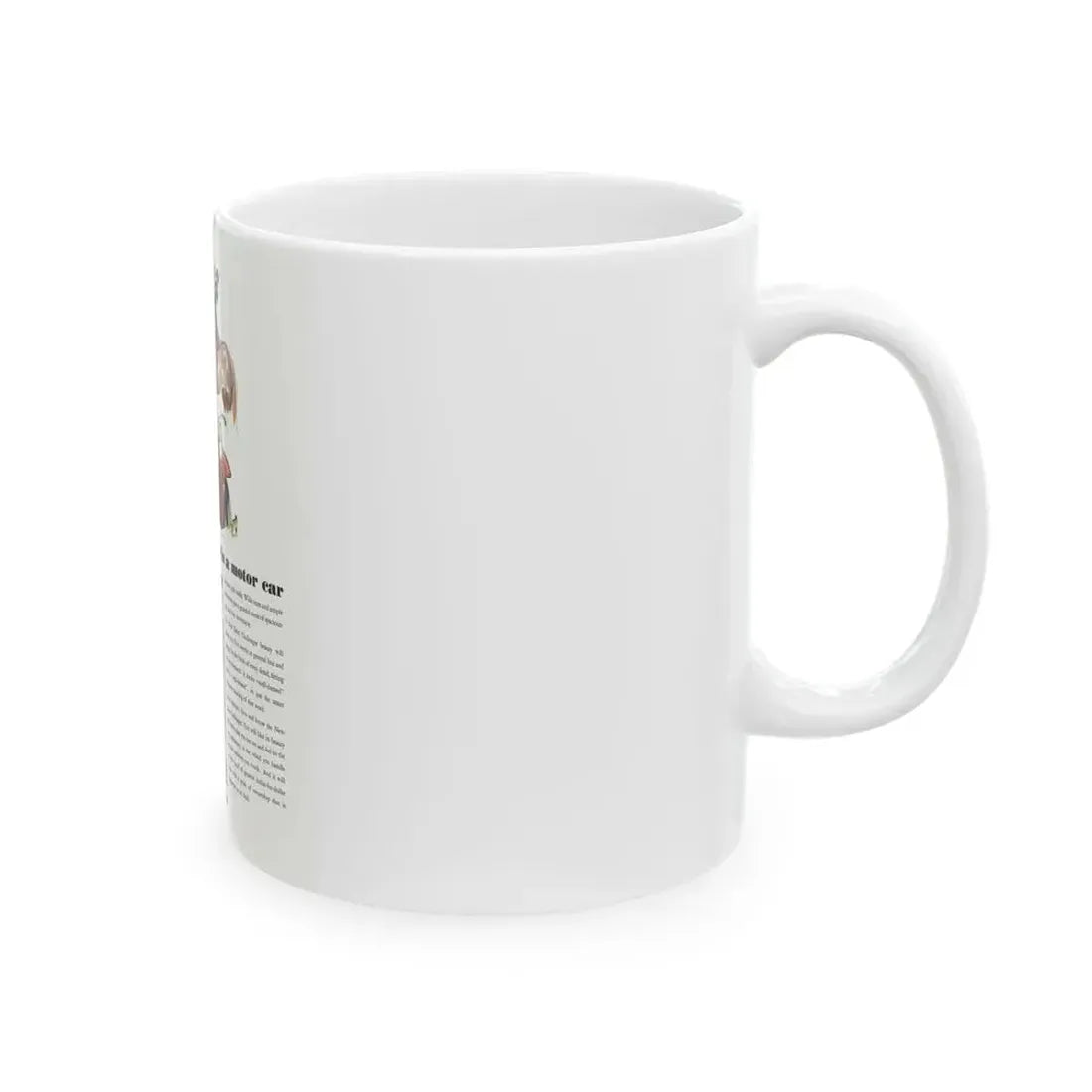 Essex ad, McCall's, July 1930 - White Coffee Mug - Go Mug Yourself