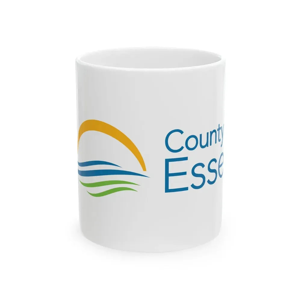 Essex County Ontario Flag 2014 - present (Canada) White Coffee Mug 11oz - Go Mug Yourself