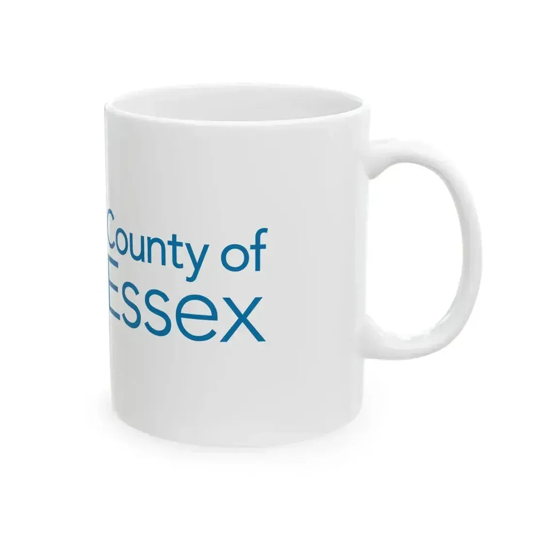 Essex County Ontario Flag 2014 - present (Canada) White Coffee Mug - Go Mug Yourself