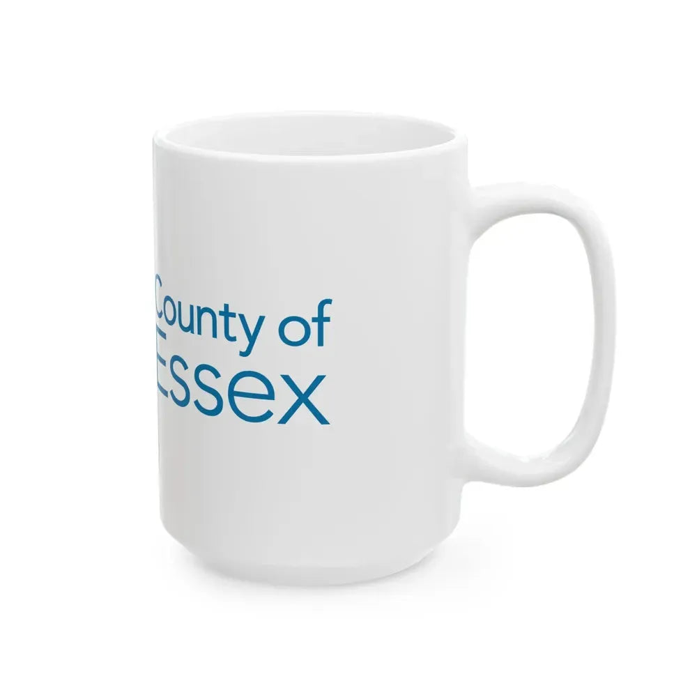 Essex County Ontario Flag 2014 - present (Canada) White Coffee Mug - Go Mug Yourself