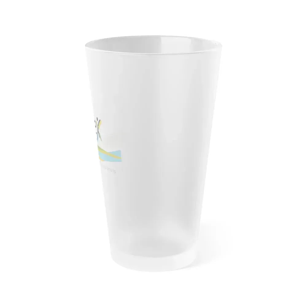 Essex Ontario Flag Canada - Frosted Pint Glass 16oz - Go Mug Yourself