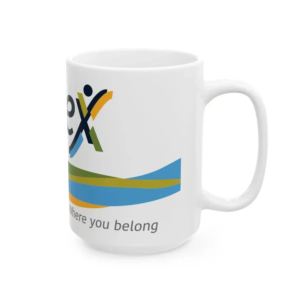 Essex Ontario Flag (Canada) White Coffee Mug - Go Mug Yourself