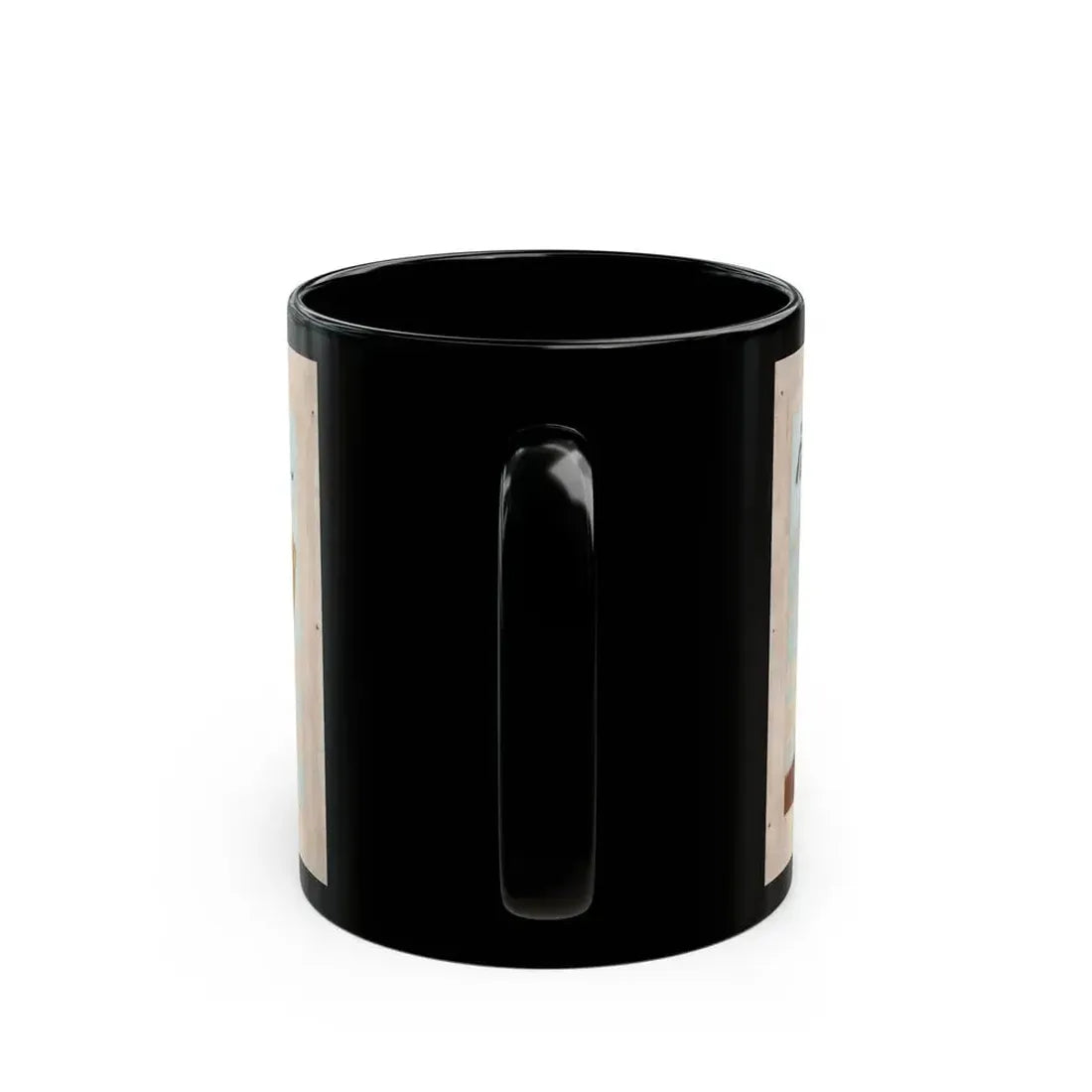 Esso Motor Oil advertisement, 1952 - Black Coffee Mug - Go Mug Yourself