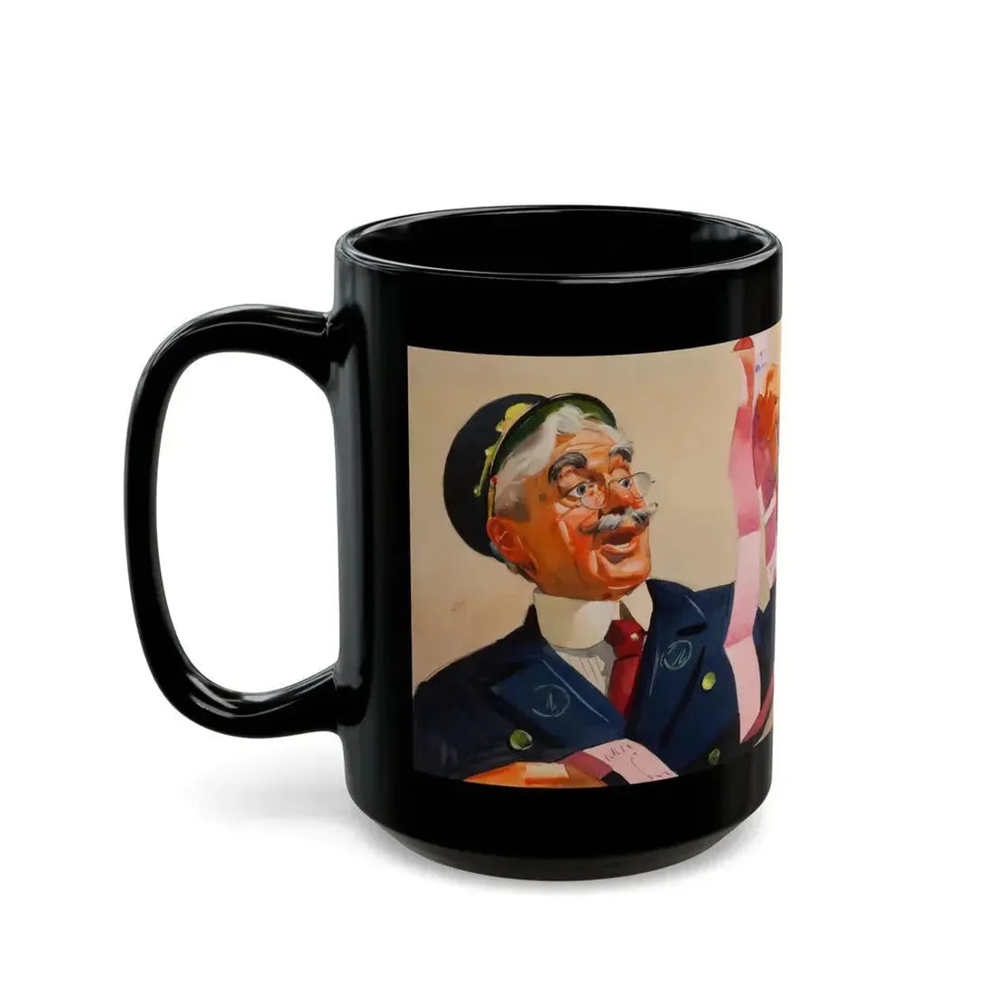 Essolene Motor Fuel advertisement - Black Coffee Mug - Go Mug Yourself