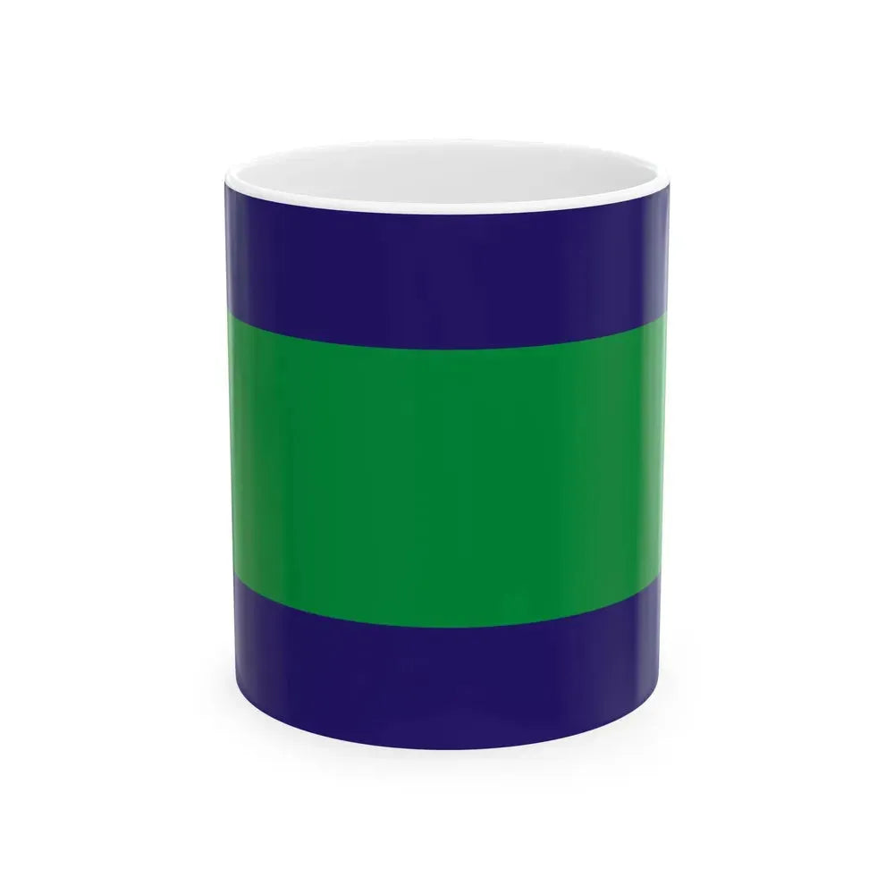 EST Vinni vald flag (Estonia) White Coffee Mug 11oz - Go Mug Yourself