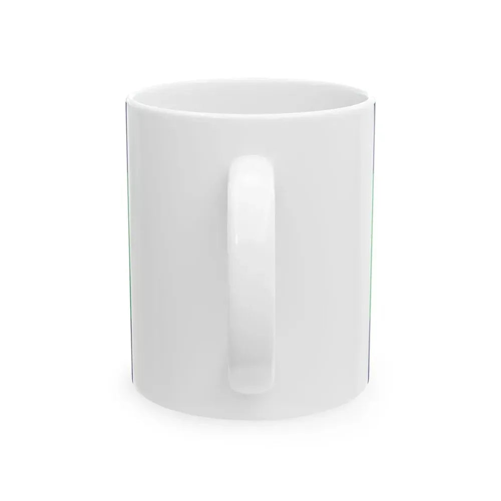 EST Vinni vald flag (Estonia) White Coffee Mug - Go Mug Yourself