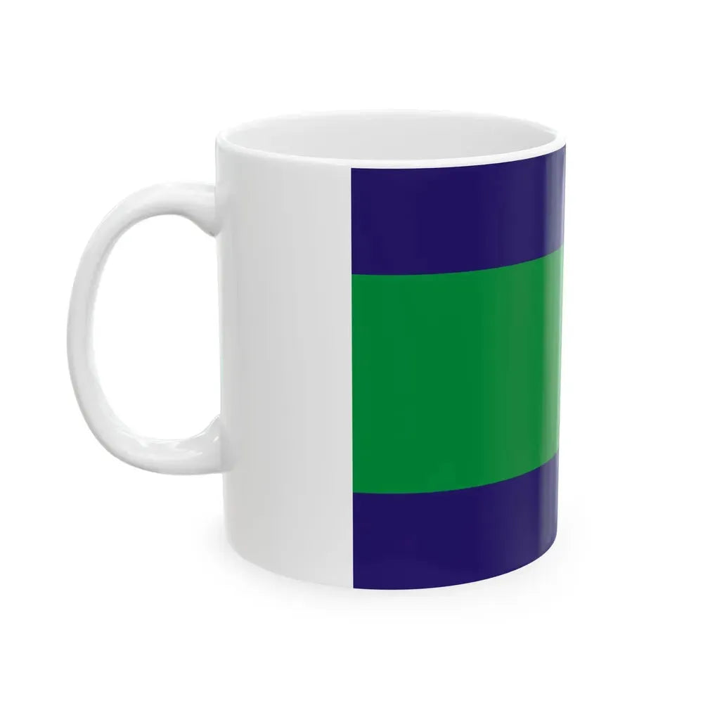 EST Vinni vald flag (Estonia) White Coffee Mug - Go Mug Yourself