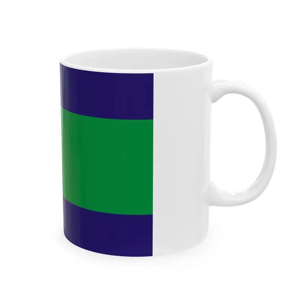 EST Vinni vald flag (Estonia) White Coffee Mug - Go Mug Yourself