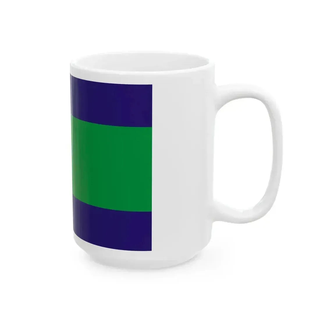 EST Vinni vald flag (Estonia) White Coffee Mug - Go Mug Yourself