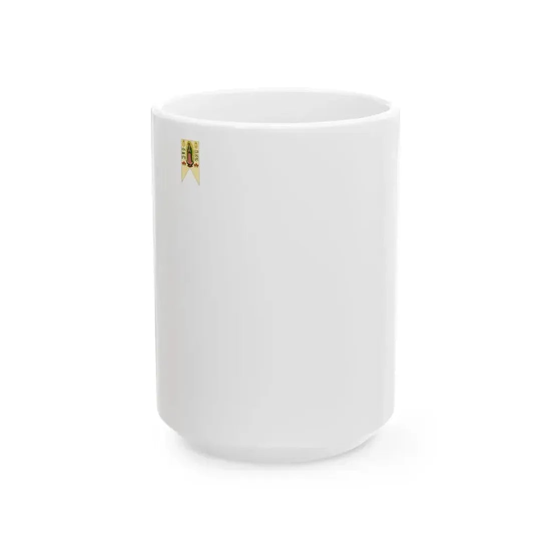 Estandarte de Hidalgo (Mexico) White Coffee Mug 15oz - Go Mug Yourself