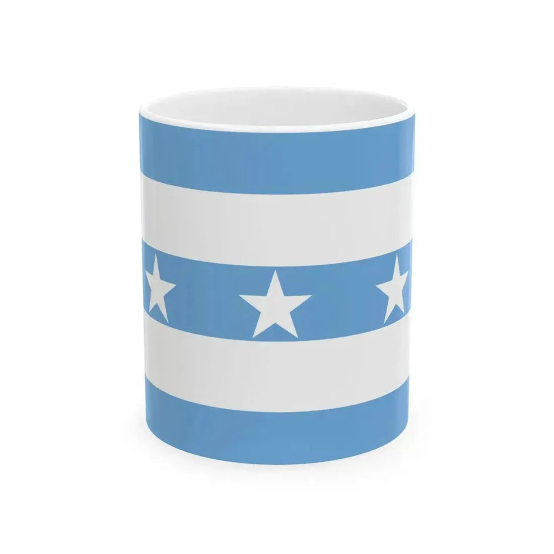 Estandarte de la Libertad Guayaquil Libre IB (Argentina) White Coffee Mug 11oz - Go Mug Yourself