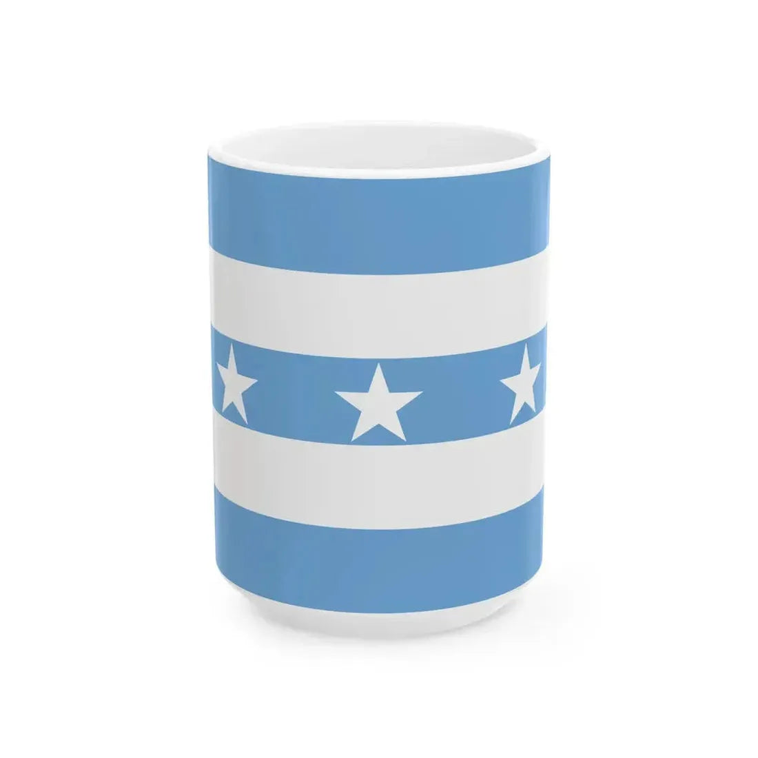 Estandarte de la Libertad Guayaquil Libre IB (Argentina) White Coffee Mug 15oz - Go Mug Yourself
