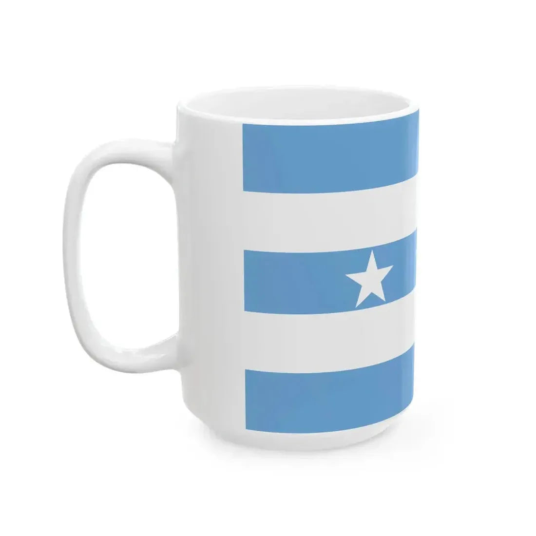 Estandarte de la Libertad Guayaquil Libre IB (Argentina) White Coffee Mug - Go Mug Yourself