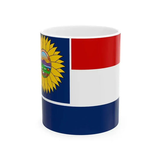 Esther Northrups proposed flag for Kansas (United States) White Coffee Mug 11oz - Go Mug Yourself