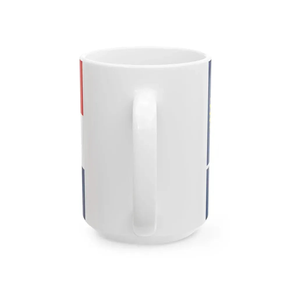 Esther Northrups proposed flag for Kansas (United States) White Coffee Mug - Go Mug Yourself