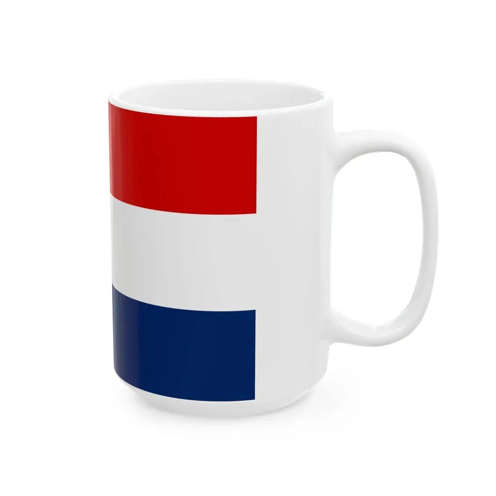 Esther Northrups proposed flag for Kansas (United States) White Coffee Mug - Go Mug Yourself