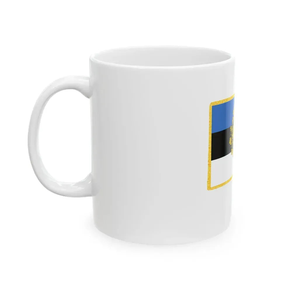 Estnische Legion (Estonia) White Coffee Mug - Go Mug Yourself