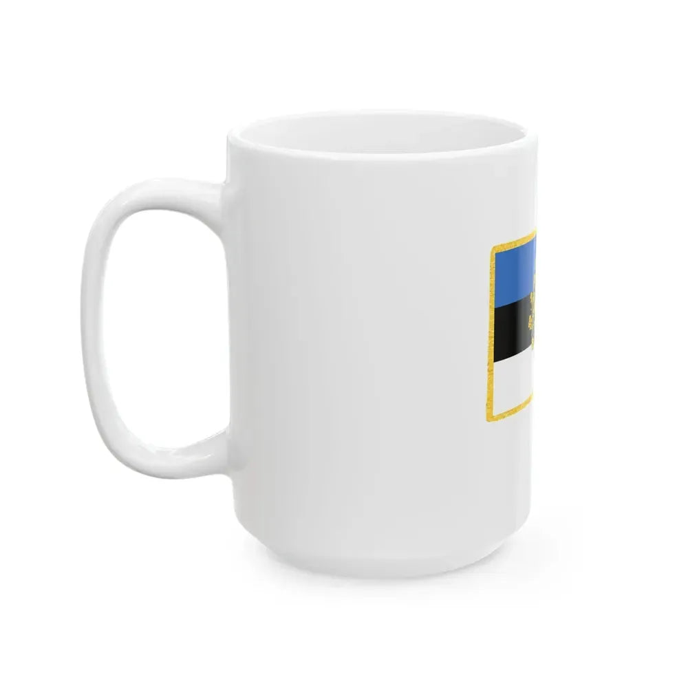 Estnische Legion (Estonia) White Coffee Mug - Go Mug Yourself