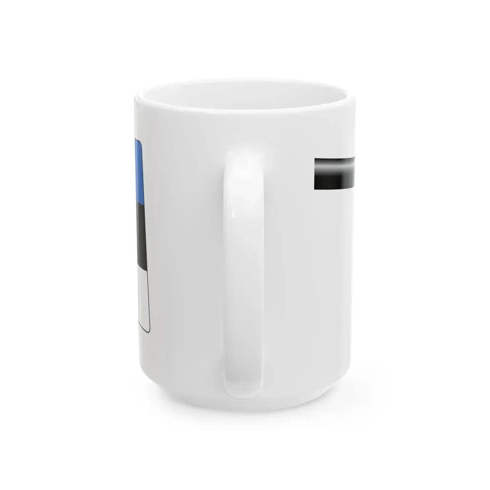 Estonia Rowing Blade (Estonia) White Coffee Mug - Go Mug Yourself