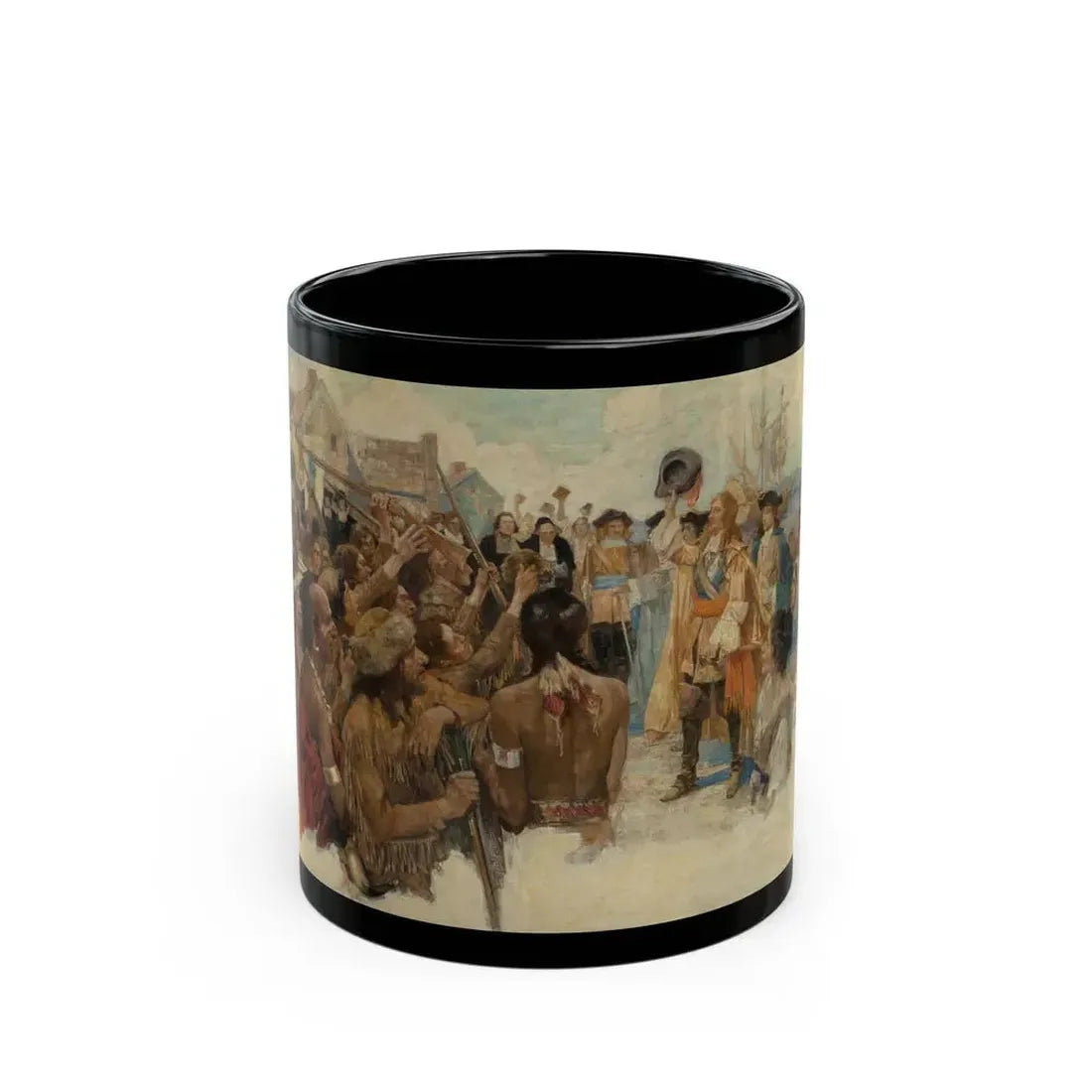 Ethan Allen, 1927 - Black Coffee Mug 11oz - Go Mug Yourself