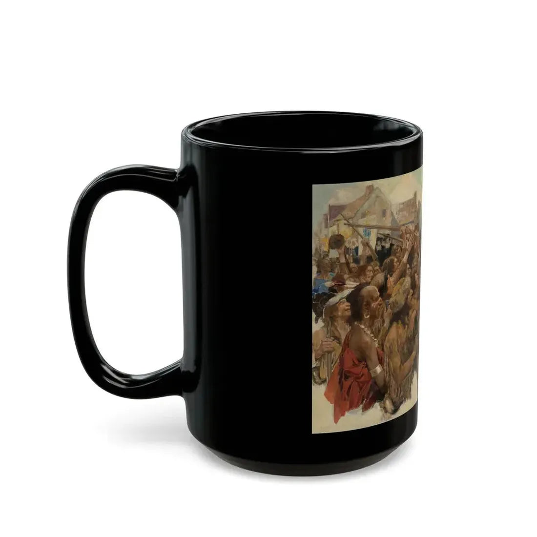 Ethan Allen, 1927 - Black Coffee Mug - Go Mug Yourself
