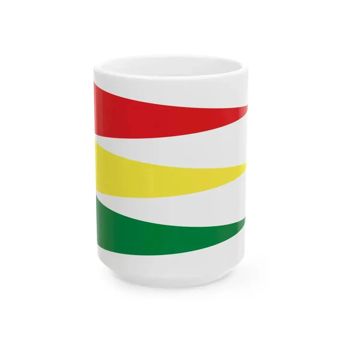 Ethiopian Pennants (Ethiopia) White Coffee Mug 15oz - Go Mug Yourself