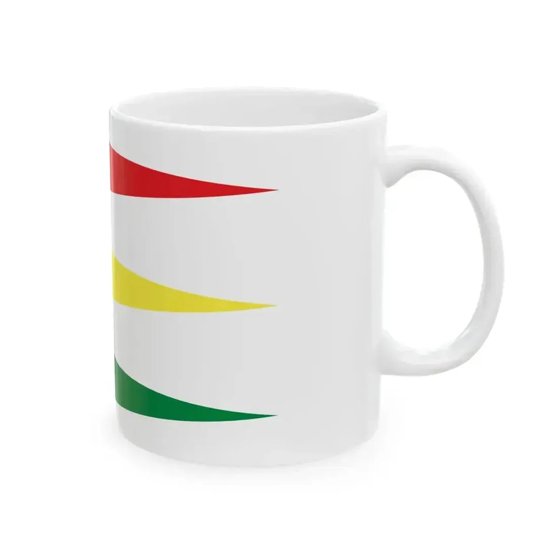 Ethiopian Pennants (Ethiopia) White Coffee Mug - Go Mug Yourself