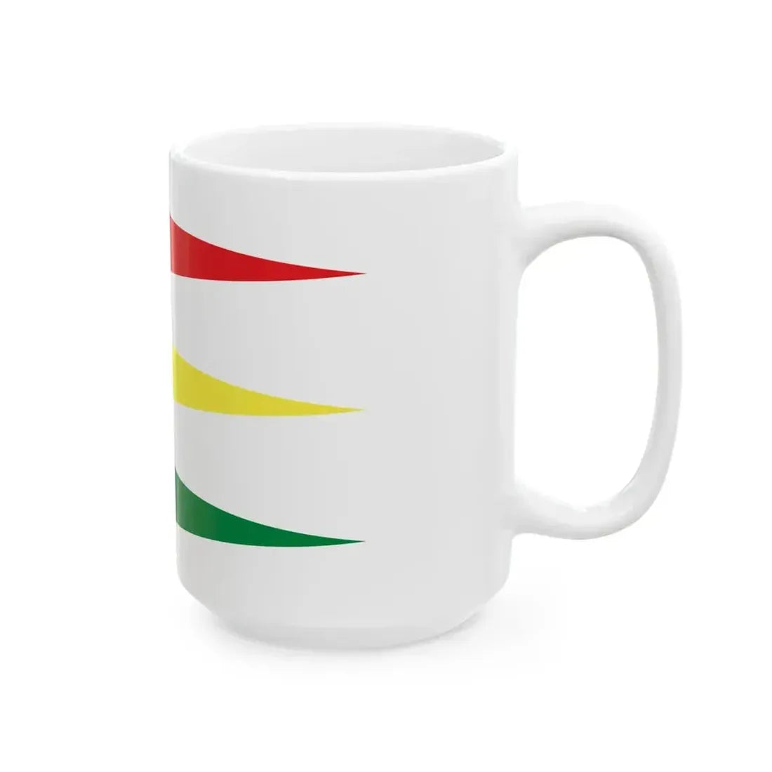 Ethiopian Pennants (Ethiopia) White Coffee Mug - Go Mug Yourself