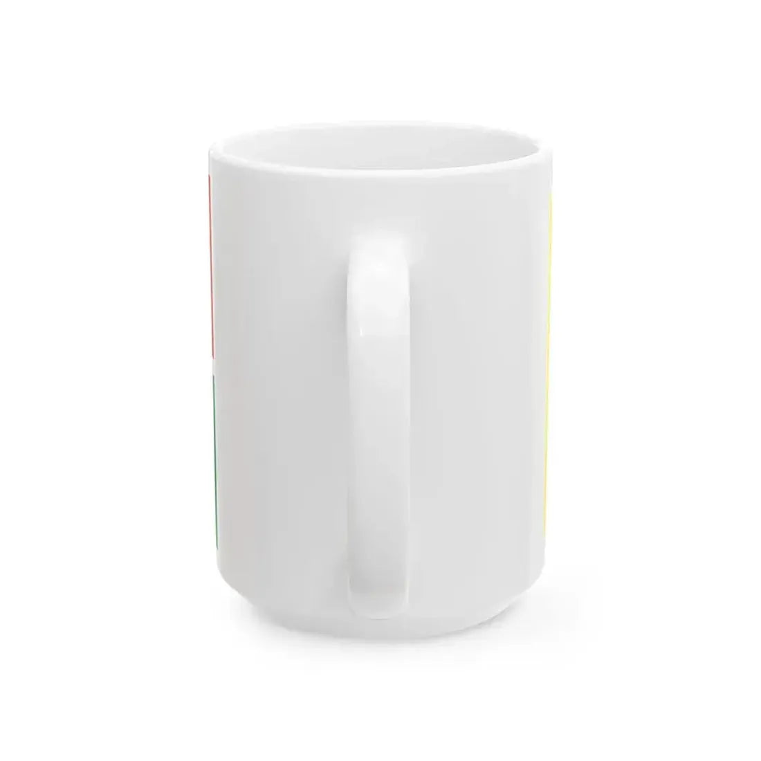 Ethnic flag of Tat people Caucasus (Russia) White Coffee Mug - Go Mug Yourself