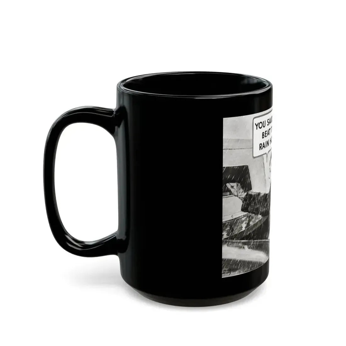 Ethyl advertisement, Redbook, December 1933 - Black Coffee Mug - Go Mug Yourself