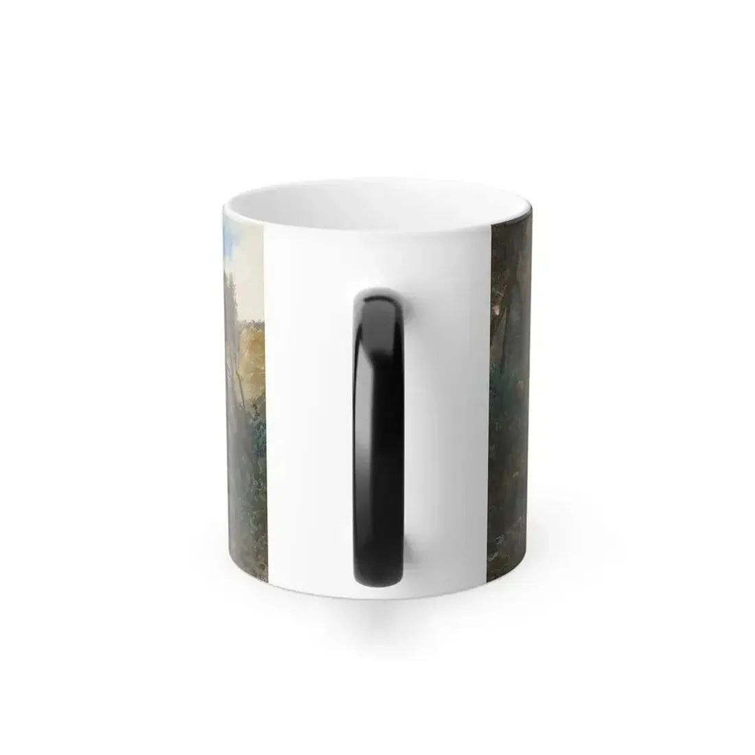 Ettore Roesler Franz (1845-1907) Old Aqueduct - 1897 - Color Changing Mug 11oz - Go Mug Yourself